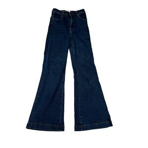 Rolla’s East Coast Flare High Rise Dream Blue, Size 27